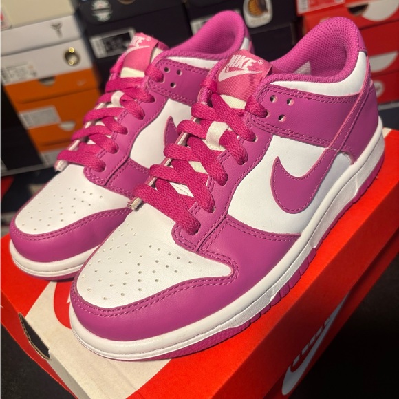 Nike Other - Nike Kids Pink and White Sneakers